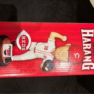 Adidas Vintage Baseball Player Figurine Red and White